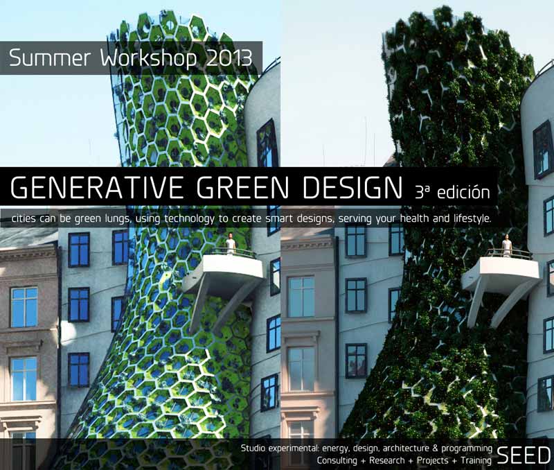 Generative Green Design Workshop Diseño Paramétrico