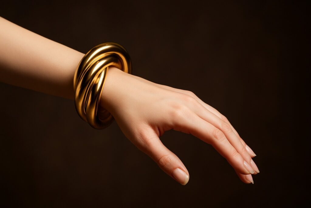 Pulsera generativa, Diseño creado en el curso de Diseño de Joyería algorítmica